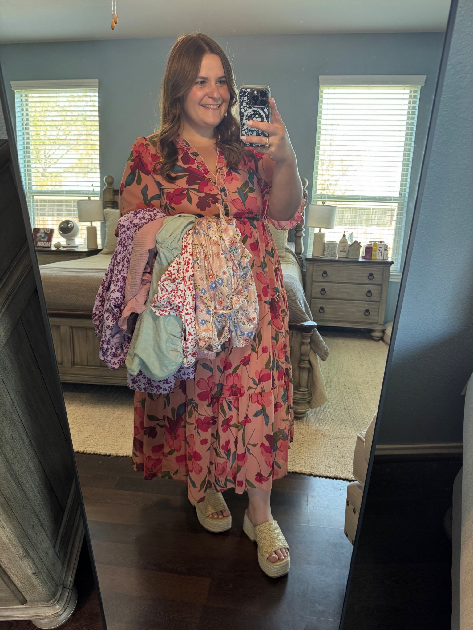 Bloom chic haul coming soon. I’m 5’1 and a size 16. I got a 1x and 16 in all of these items. Super cute for spring and summer plus they are all light weight. 

#LTKPlusSize #LTKMidsize #LTKootd