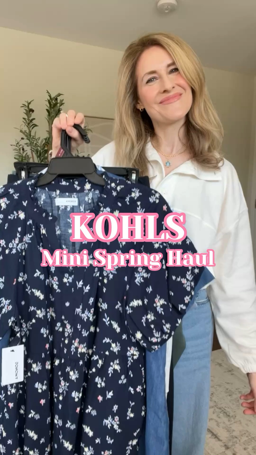 Kohls spring finds under $40! Wearing my usual size small in each. Pants are the regular length, would prefer the tall/long (I’m 5’8”). #kohlsfinds 

#LTKOver40
