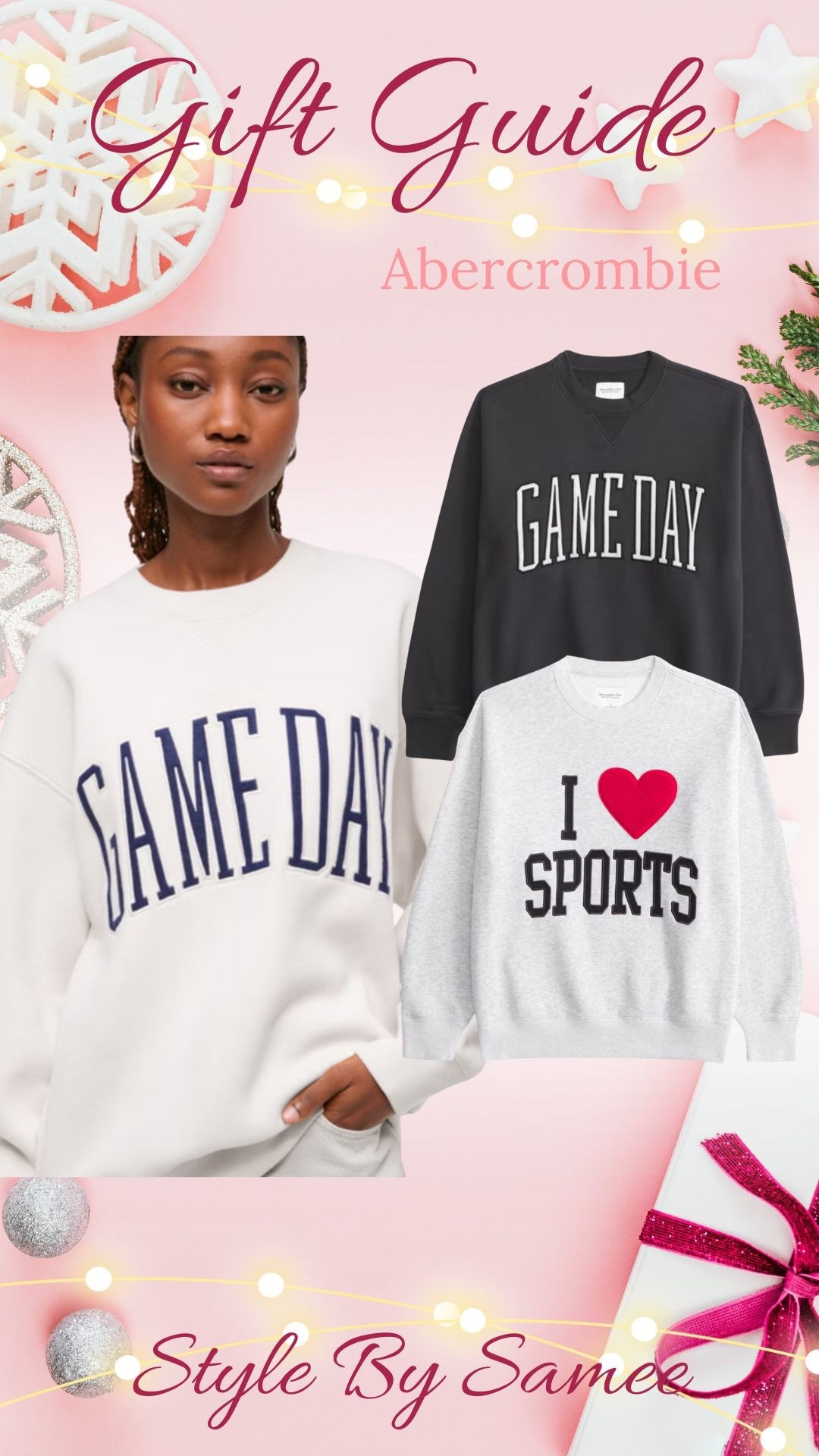 Abercrombie Game Day Crewnecks. On sale! 

Sale | gifts | sweatshirts | Abercrombie 

#LTKSaleAlert #LTKGiftGuide #LTKHoliday