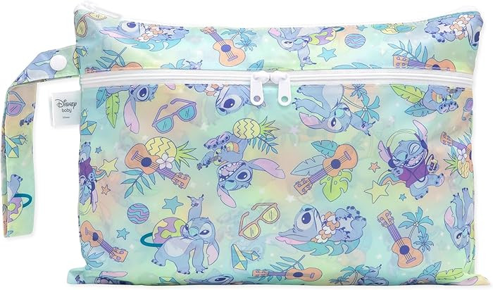 Bumkins Disney Waterproof Wet Dry Clutch Bag for Baby, Travel, Swim Suit, Cloth Diapers, Pump Par... | Amazon (US)