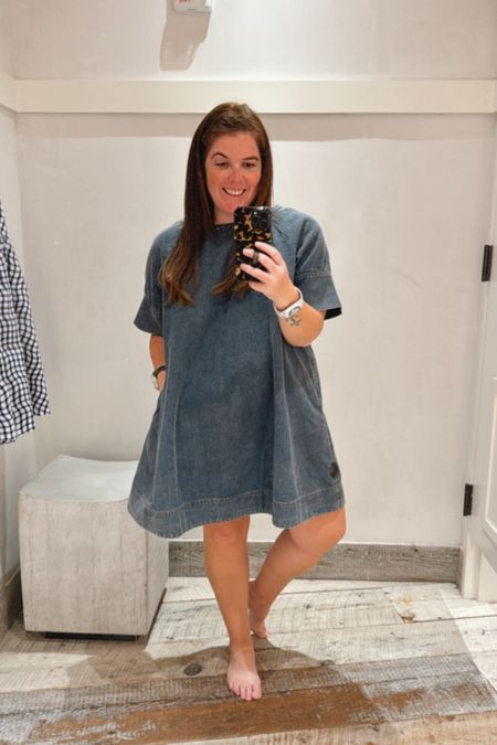 This dress is one I can think of 200 ways to style all year round! It would be cute with sandals, sneakers, cowboy boots, heels…you name it, the possibilities are endless! The dress does run big, but I would check the reviews for sizing! The dress is on sale, plus you get an additional 40% off! 

#LTKStyleTip #LTKSaleAlert #LTKMidsize