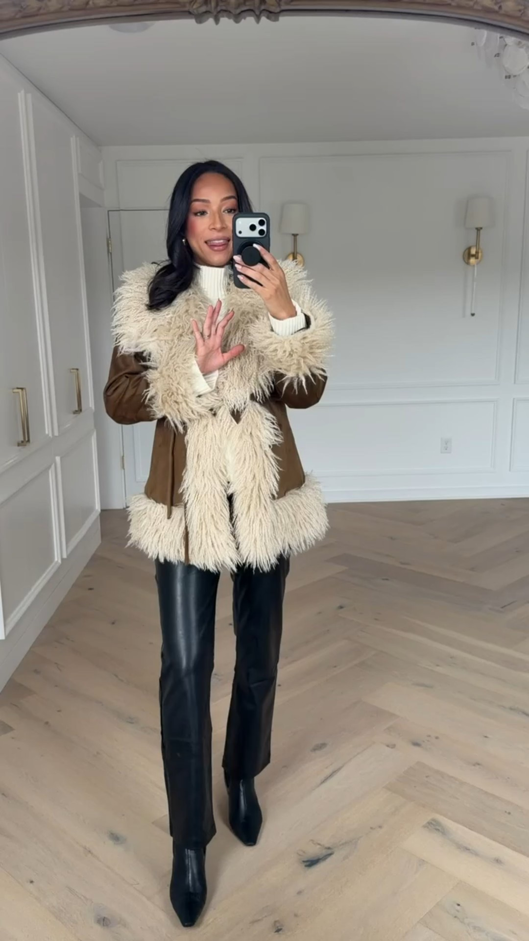 Use my early access code NENA30 for 30% off Anthropologie + Spend $200 Now, Get $50 Later for Holiday Gifting, 12/11 - 12/25!! Wearing size L cream sweater, size M faux fur coat and size 26 faux leather maternity pants black 


Holiday outfit 
Holiday party outfit 
Anthropologie sale 
Anthropologie code
Anthropologie code
Winter outfit
Winter fashion 
Faux fur coat outfit  

#LTKHoliday #LTKBump #LTKSaleAlert