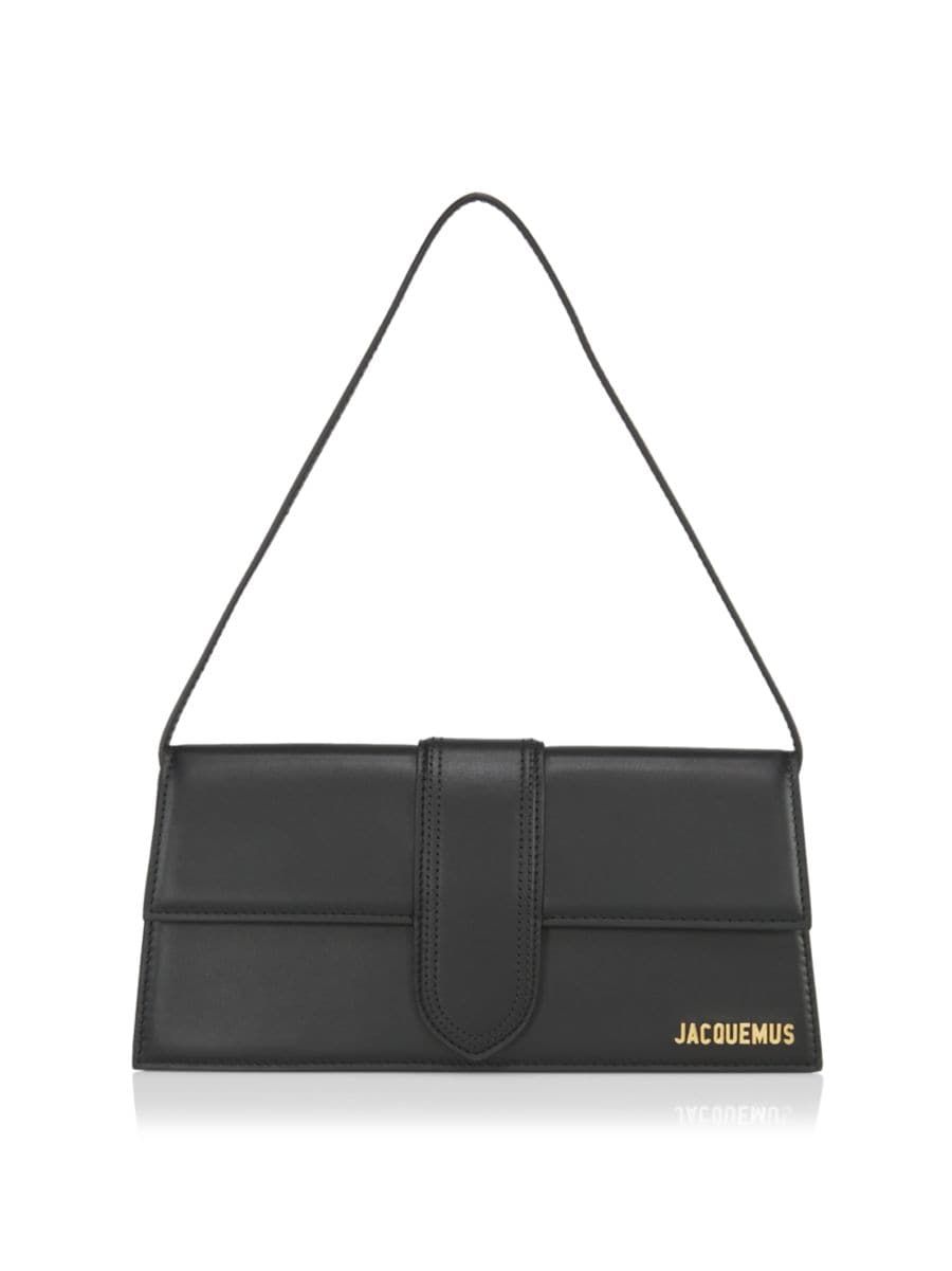 Jacquemus Le Bambino Long Leather Shoulder Bag | Saks Fifth Avenue