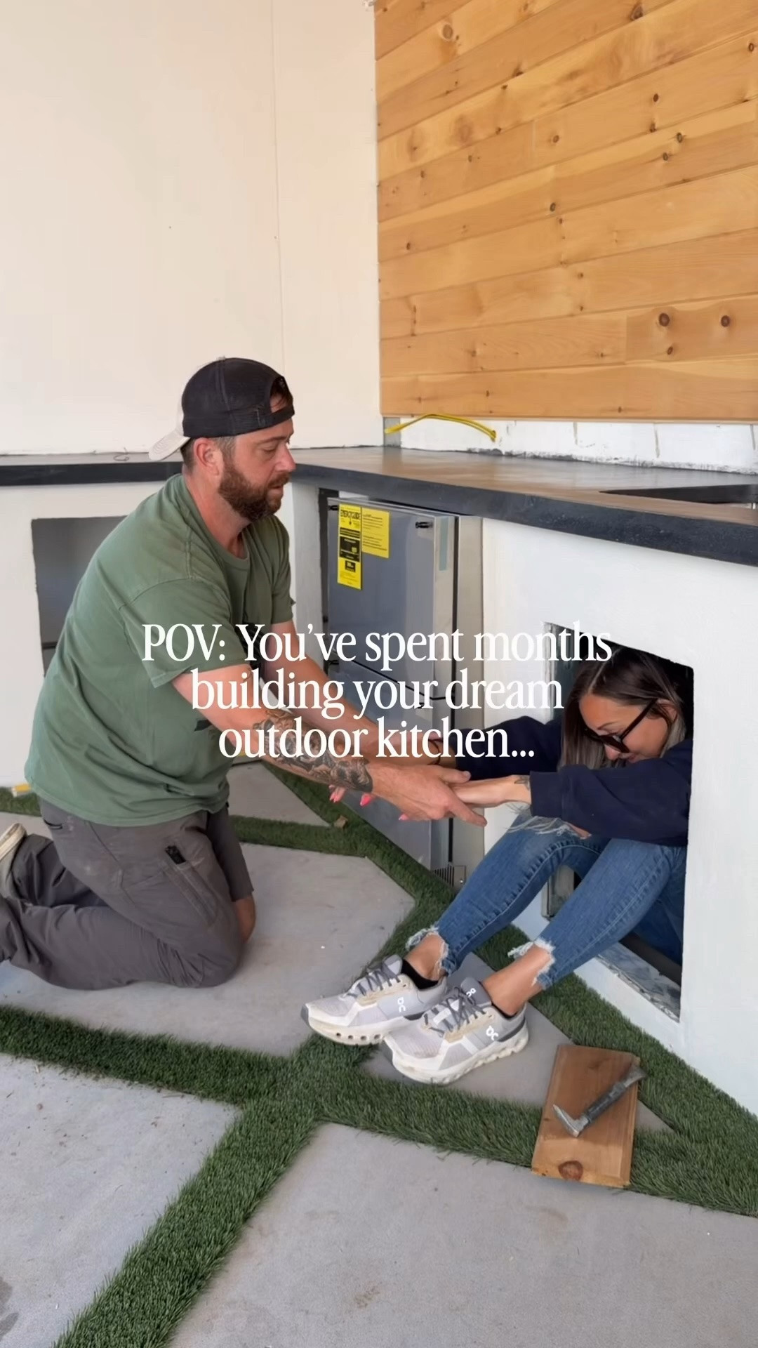 From a 3D render to reality. 🔥

Watching this outdoor kitchen finally come together has been incredible. The appliances are installed, the details are coming together, and the vision is starting to look exactly like the render.

Partnering with @BBQGuys has made bringing this dream space to life even more exciting. We can’t wait to fire everything up, stock the drawers, and start making memories out here. #bbqguys

#LTKHome #LTKMens #LTKdayinmylife