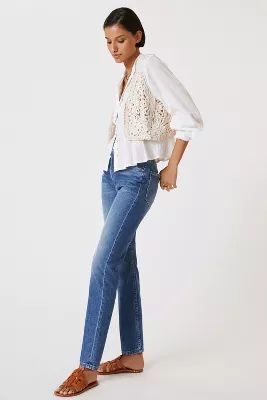 MOTHER The Rider Ultra High-Rise Ankle Jeans | Anthropologie (US)