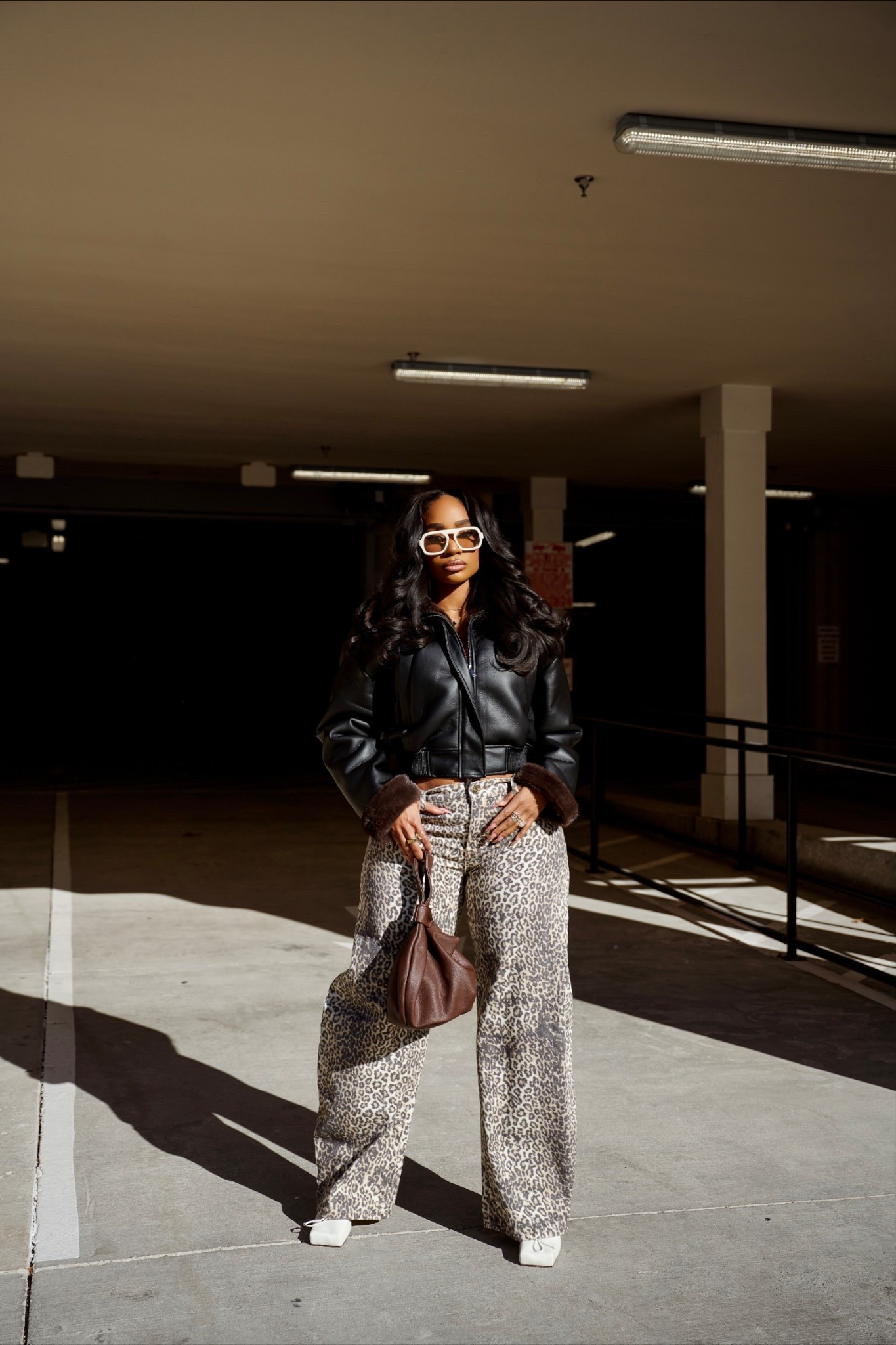 Winter outfit inspo! Faux leather fur trimmed jacket is the perfect jacket for any outfit! 

#LTKootd #LTKMidsize