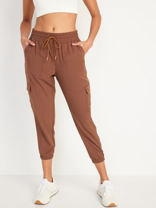 High-Waisted StretchTech Cargo Jogger Pants for Women | Old Navy (US)