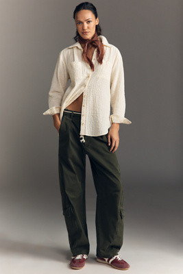 The Hadley Relaxed Buttondown Shirt by Pilcro​: Striped Edition | Anthropologie (US)