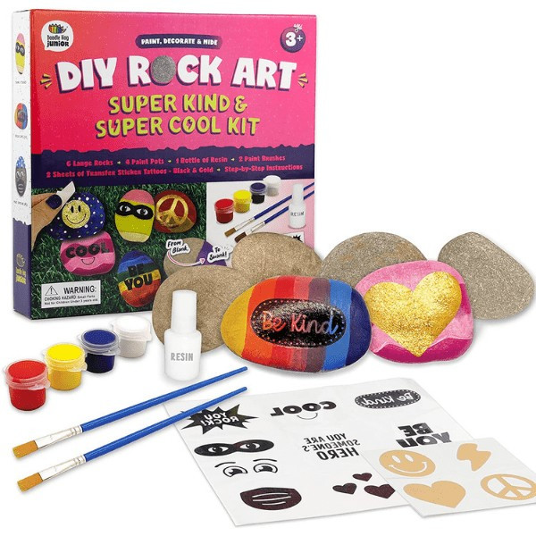 diy rock art - super kind and super cool kit | Ellifox