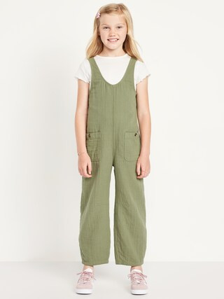 Short-Sleeve T-Shirt and Jumpsuit Set for Girls | Old Navy (CA)