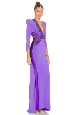 Zhivago Go Your Own Way Gown in Violet from Revolve.com | Revolve Clothing (Global)