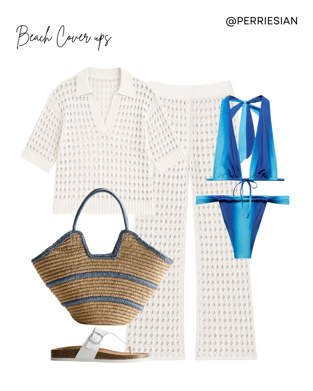 Beach Cover Up Outfit!

White Crochet Beach Cover Up, White Knit Co-Ord, Blue Bikini Set, Raffia Beach Bag, White Buckle Sandals, Beach Cover Ups, Summer Swimwear, Resort Wear, Beach Club Outfit, Holiday Beach Look, Neutral Summer Style

#LTKuk #LTKsummer #LTKtravel