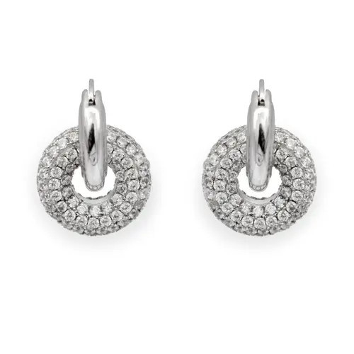 BLACK SUEDE STUDIO Mixe Earring in Silver at Nordstrom | Nordstrom