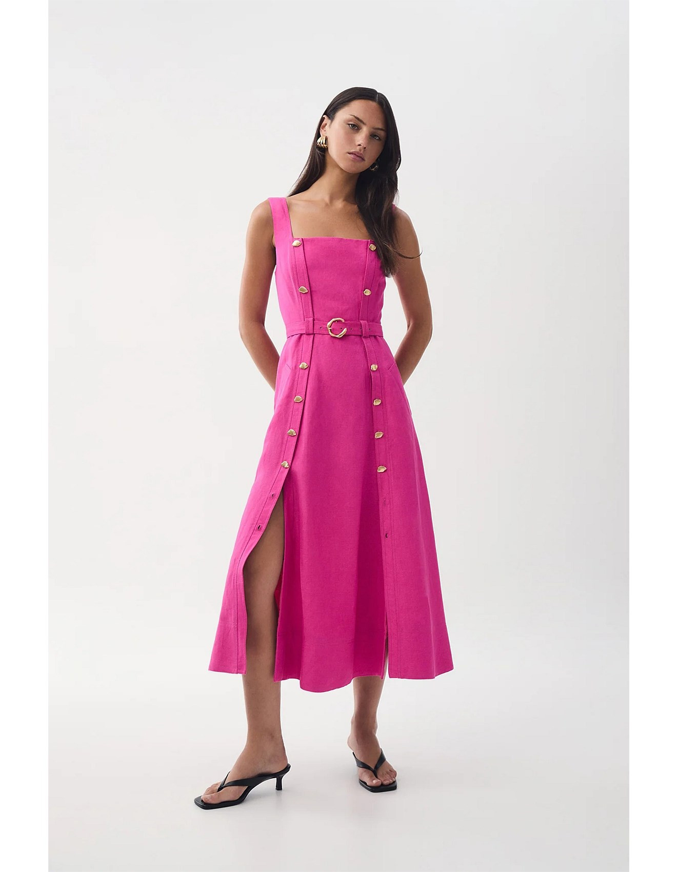 Prisma Utility Midi Dress | David Jones (Australia & New Zealand)