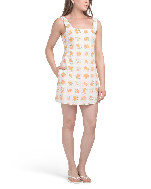 Square Neck Shift Mini Dress | TJ Maxx