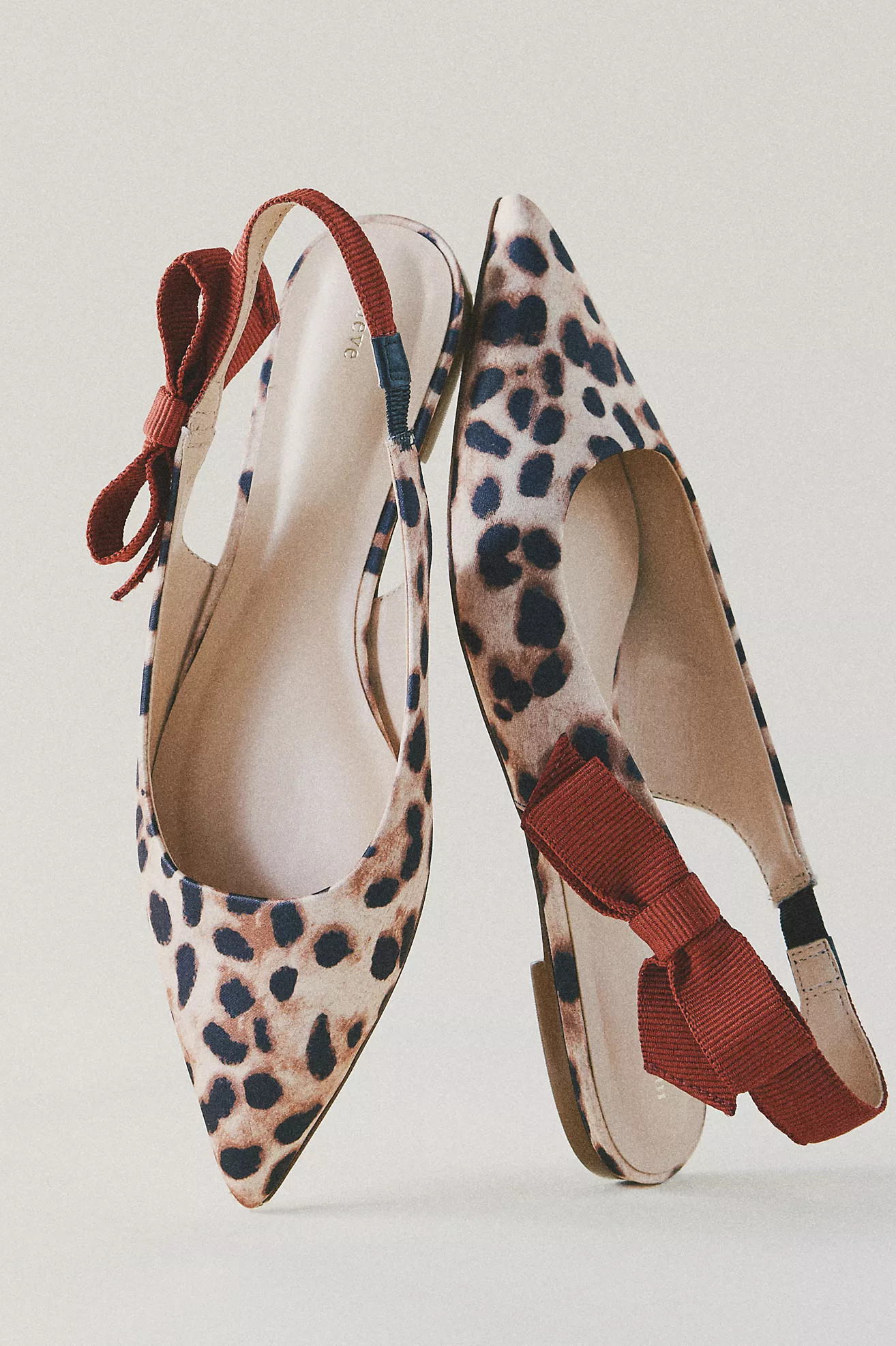 Maeve Side-Bow Slingback Flats | Anthropologie (US)