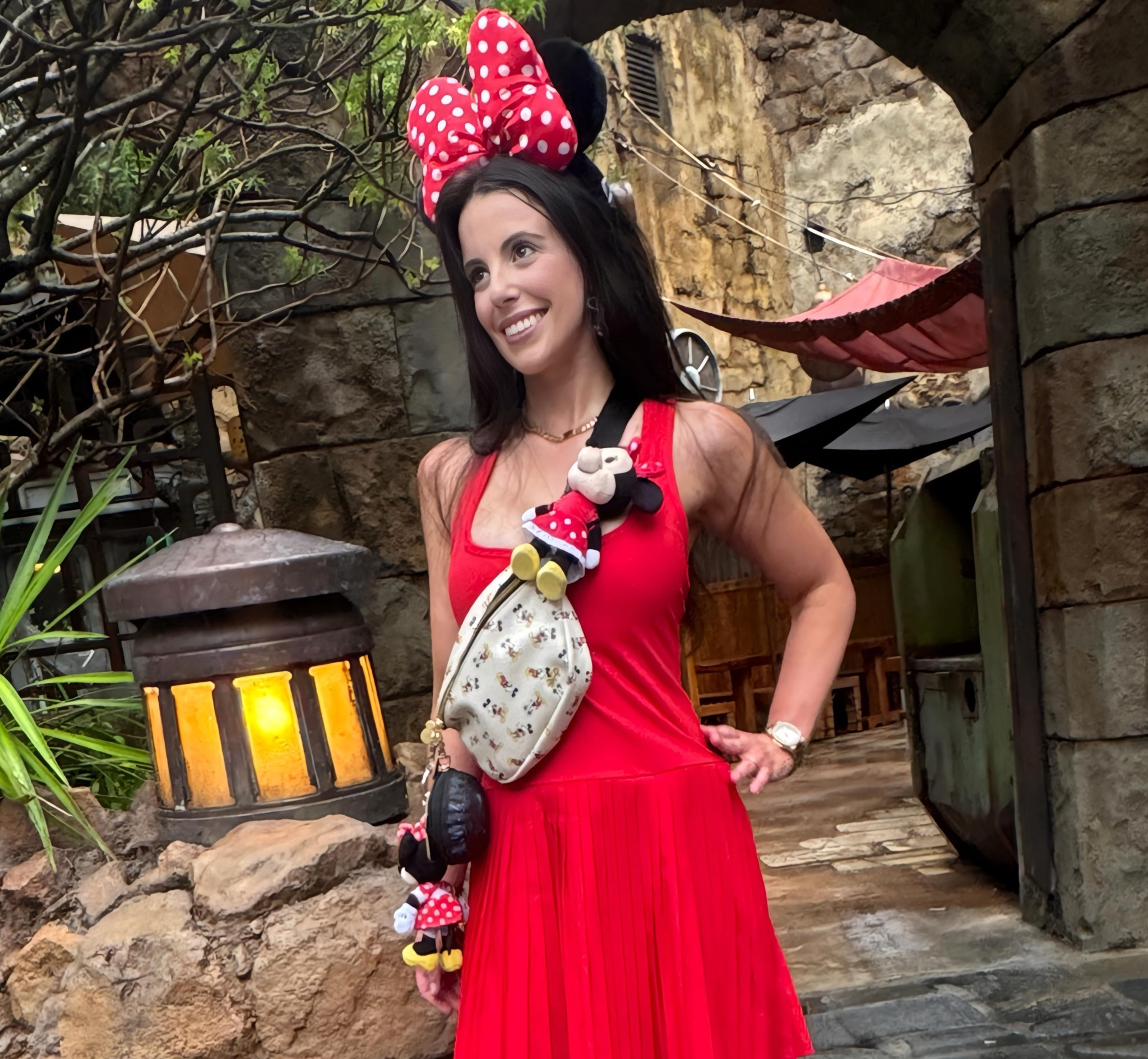 Minnie Mouse ❤️ Fanny pack is from Freshly Picked and both key chains are available at the Emporium on Main Street 🤗

#LTKStyleTip #LTKTravel #LTKFindsUnder50