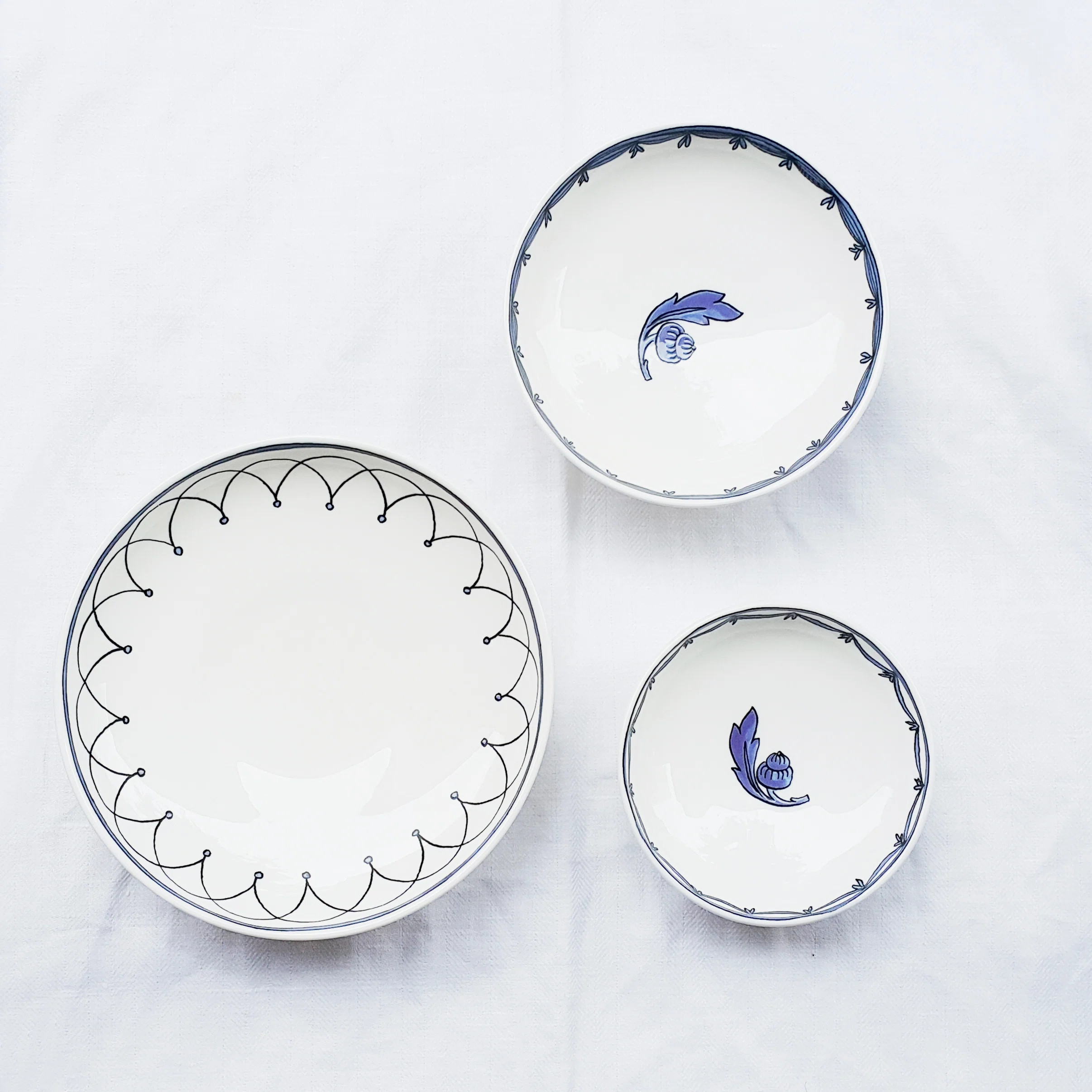 Blue Bird Assorted Canape Dishes 6.25" Appetizer Plate | Wayfair North America