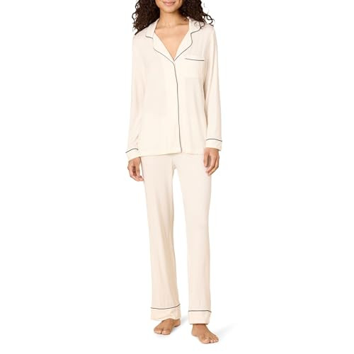 Amazon Essentials x Sofia Grainge Women's Stretch Modal Long-Sleeve and Full-Length Bottom Pajama... | Amazon (US)