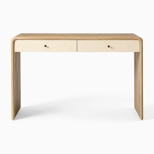 Modern Waterfall Desk (48") | West Elm (US)