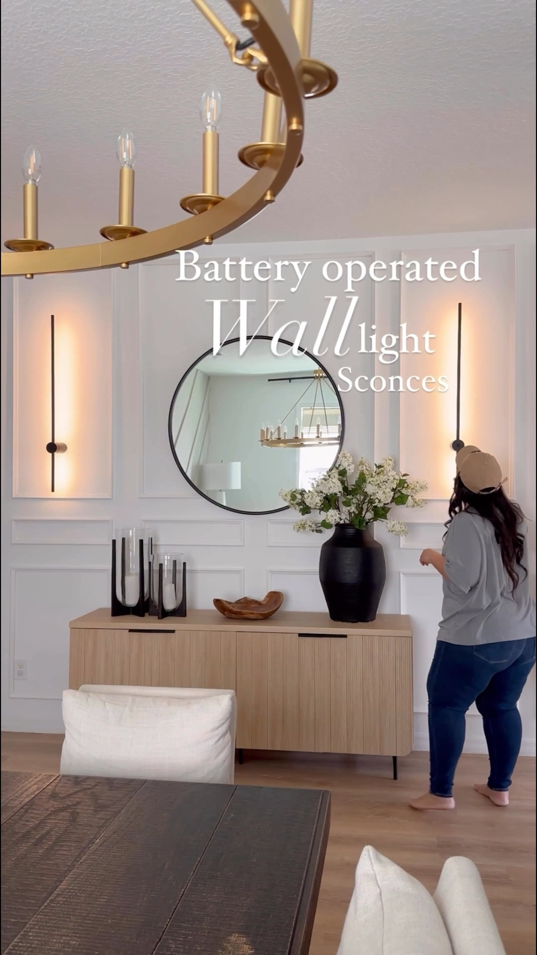 Modern rechargeable sconces that include dimmable options and light settings ❤️


Home decor
Entryway decor 
Entryway table
Fluted console table
Fluted cabinet
Accent table
Amazon home
Restoration hardware look for less
Luxe for less 
Foyer decor
Chargeable wall lights
Wall sconces 
Modern sconces 

#LTKHome