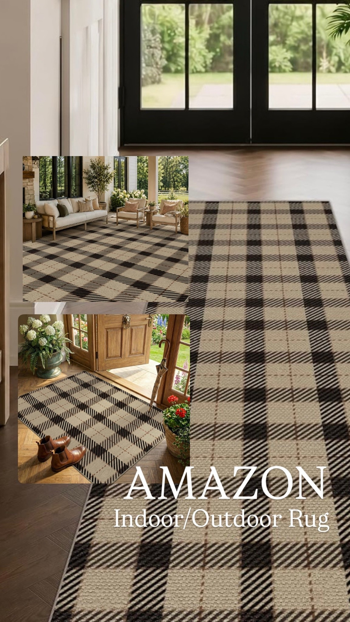 Sale!! This neutral farmhouse rug & runner is perfect to cozy up a space inside or outside. The pattern 🤎

- non-slip
- machine washable

#LTKHome #LTKSaleAlert