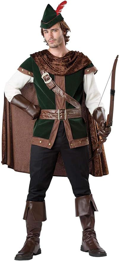 InCharacter Forest Robin Hood Adult Costume | Amazon (US)