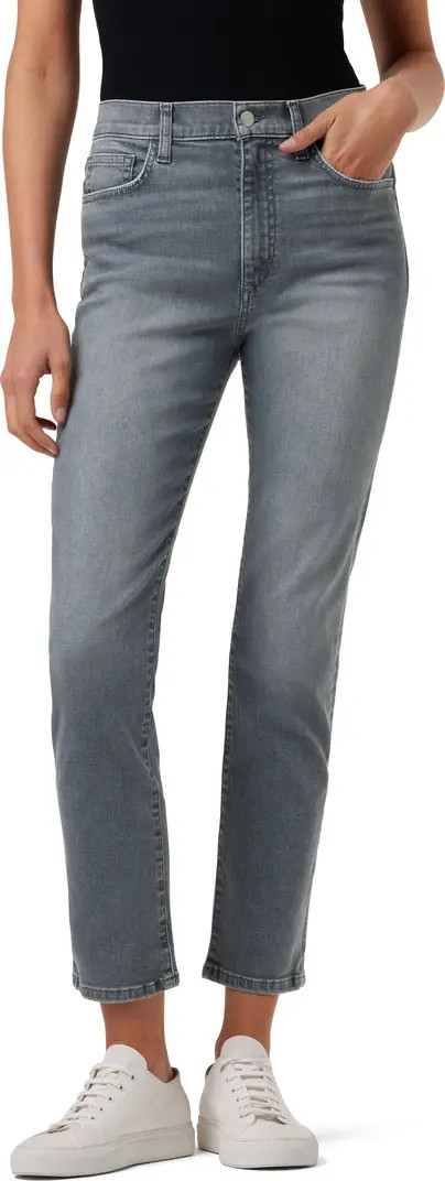 High Waist Ankle Straight Leg Jeans | Nordstrom Rack