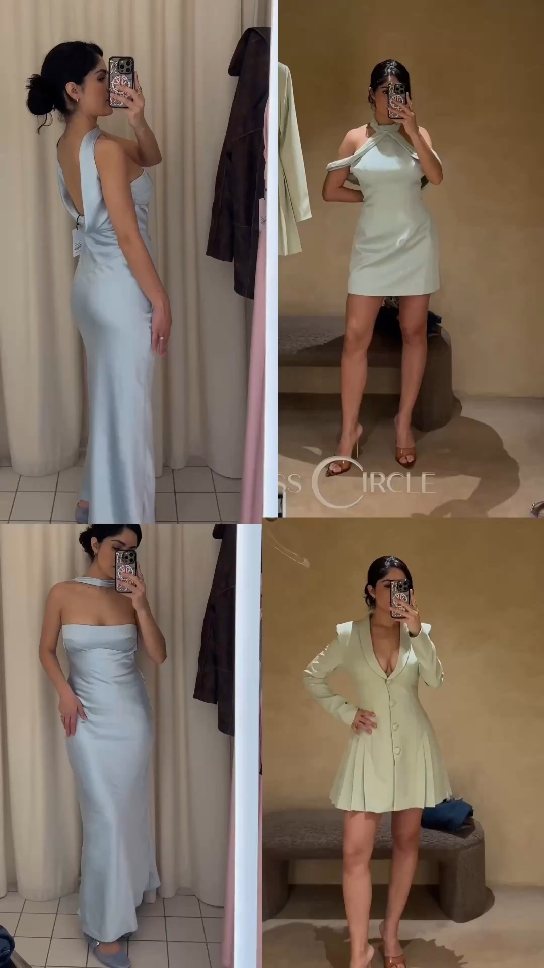 spring wedding dresses 🌸 shopping vlog, mini dresses, maxi dresses