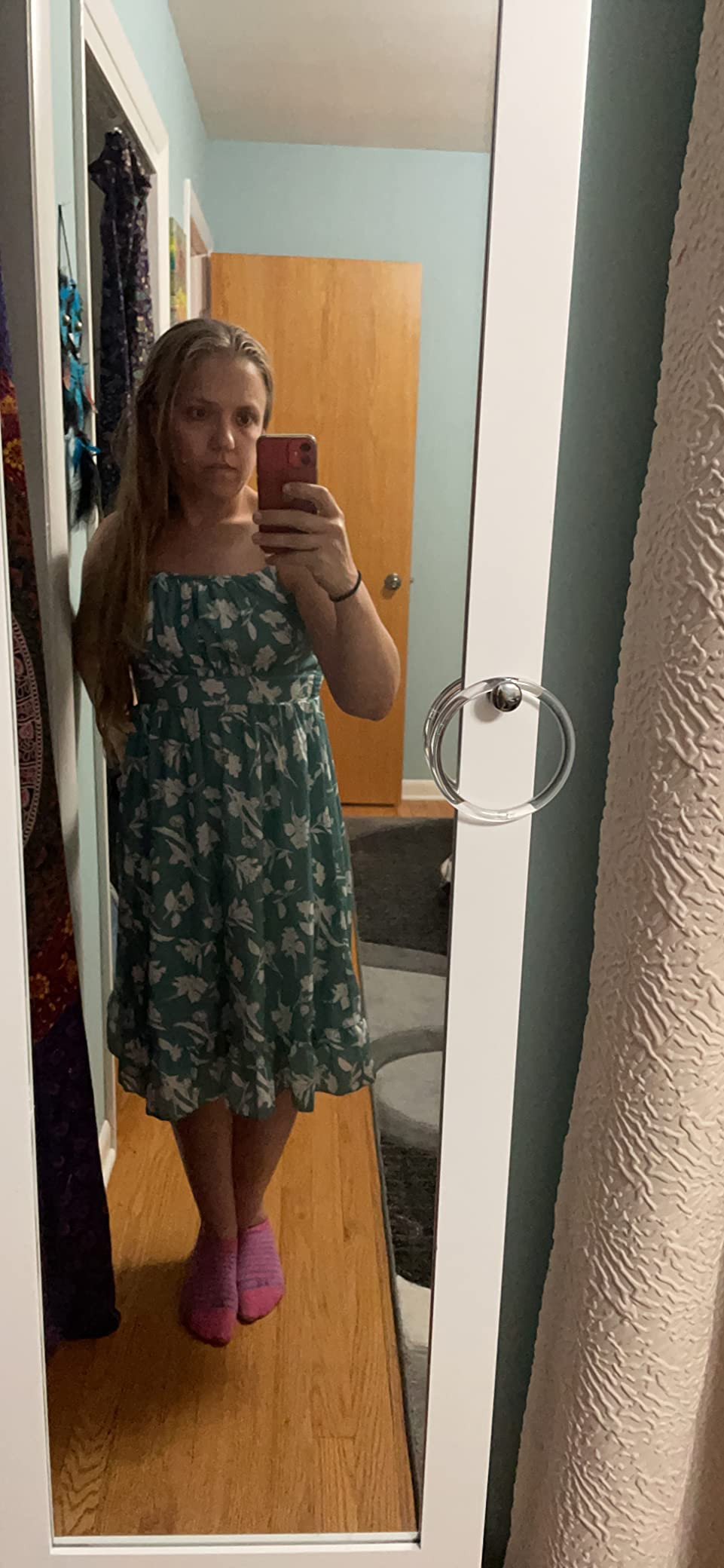 GRACE KARIN Women's Spaghetti Strap Floral Dress Ruffle Hem Pleated Casual Summer Dress Boho Flow... | Amazon (US)