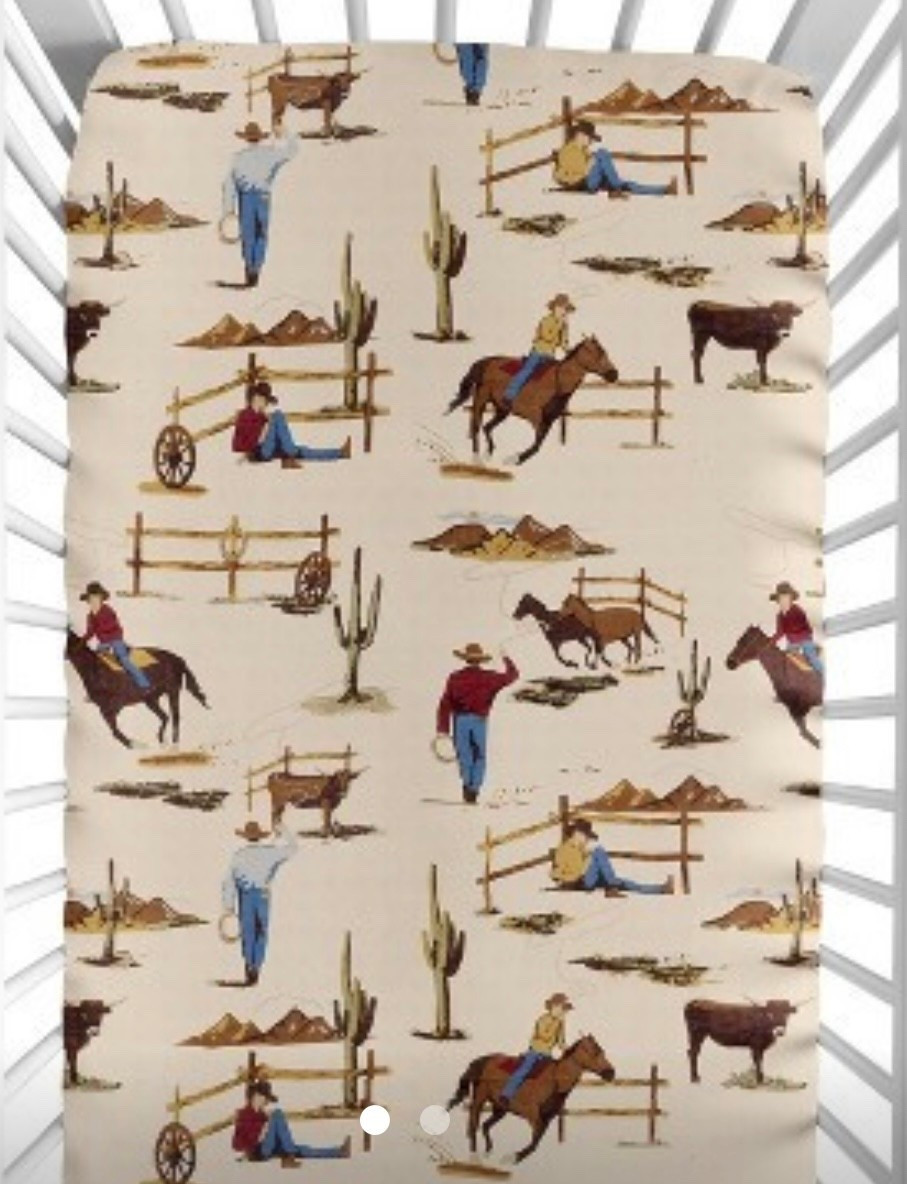Western baby crib sheets 

#LTKFamily #LTKBaby #LTKBump
