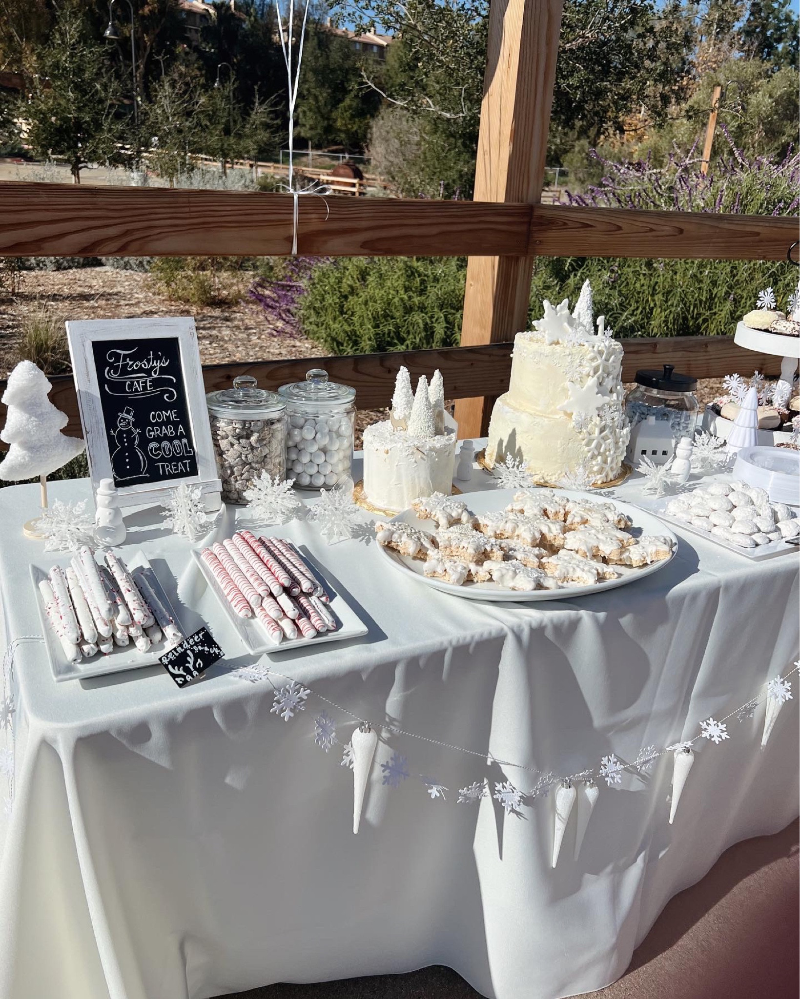 Walking in a Winter Wonderland ❄️☃️ #winterwonderland #winterpary #allwhiteparty  #holidayparty

#LTKbaby #LTKunder50 #LTKSeasonal