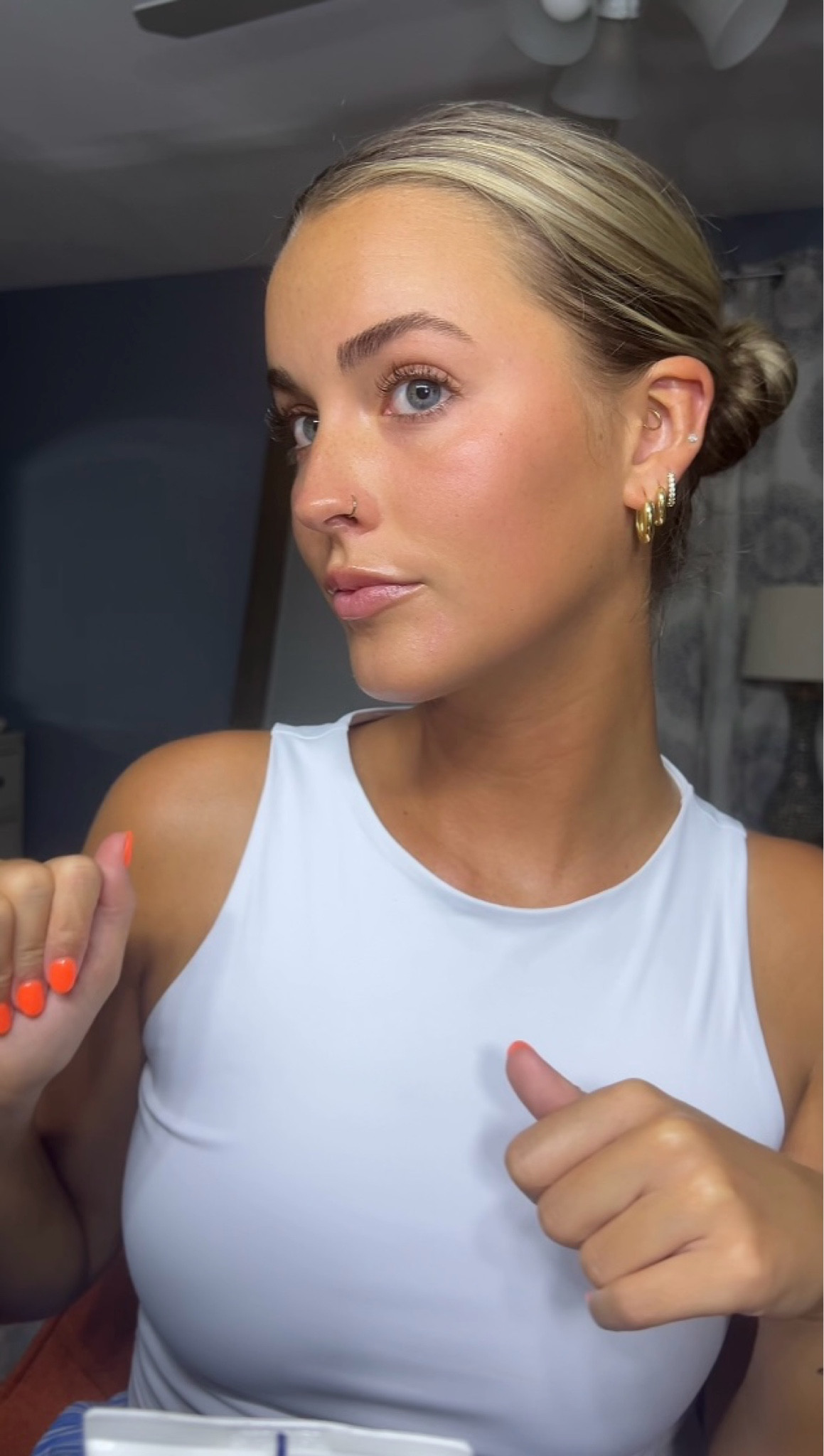 Skin care essentials‼️
I have finally perfected my skincare routine after trying hundreds of different products. I struggle with hormonal acne and scarring so this routine is a great preventative routine to avoid acne!

I start with Panoxyl 10% and I let it sit for 3-5 minutes. I use disposable face towels to avoid putting bacteria back onto my face. After cleansing I use the Paula’s choice toner and I just apply it with clean hands. Then I use retinol and the good molecules Discoloration Correcting serum. I mix together my customized curology formula with the La Roche possey moisturizer. After that soaks in I’ll apply aquaphor on my lips and any dry spots I have. Lastly, I use grande lash serum and repair every night for full and long lashes😘😘

Hope this helps!!! Feel free to reach out with any questions or concerns💛

#LTKxelfCosmetics #LTKFindsUnder50 #LTKBeauty