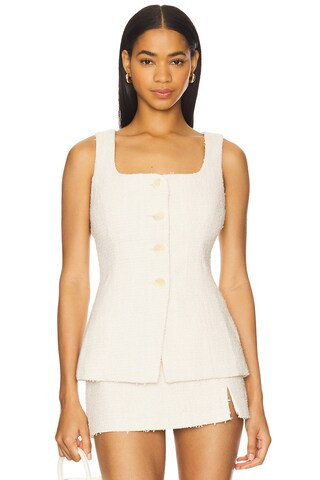 ASTR the Label Brunelle Vest in Oatmeal from Revolve.com | Revolve Clothing (Global)