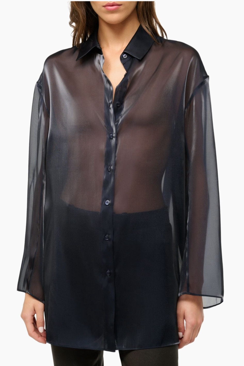 Flash Sale @Saks Limited Time only | Obsessed with this sheer oversized shirt 😍

#LTKSeasonal #LTKSaleAlert #LTKStyleTip