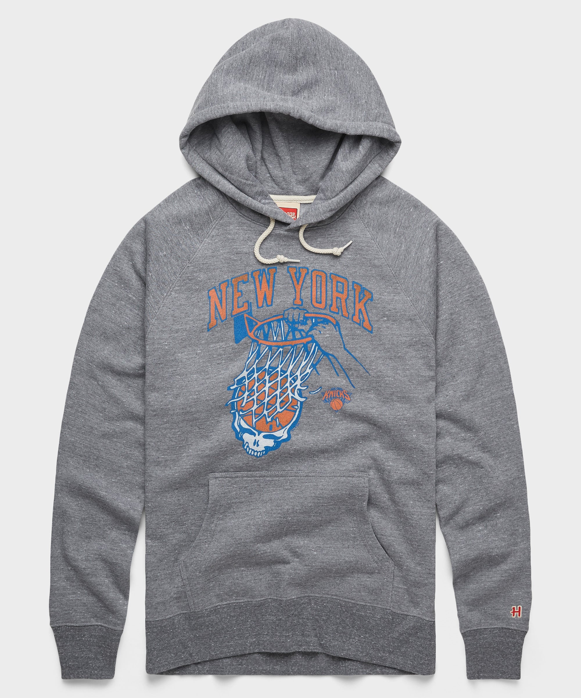 NBA x Grateful Dead x Knicks Hoodie | Men's New York Knicks Hoodie | Homage