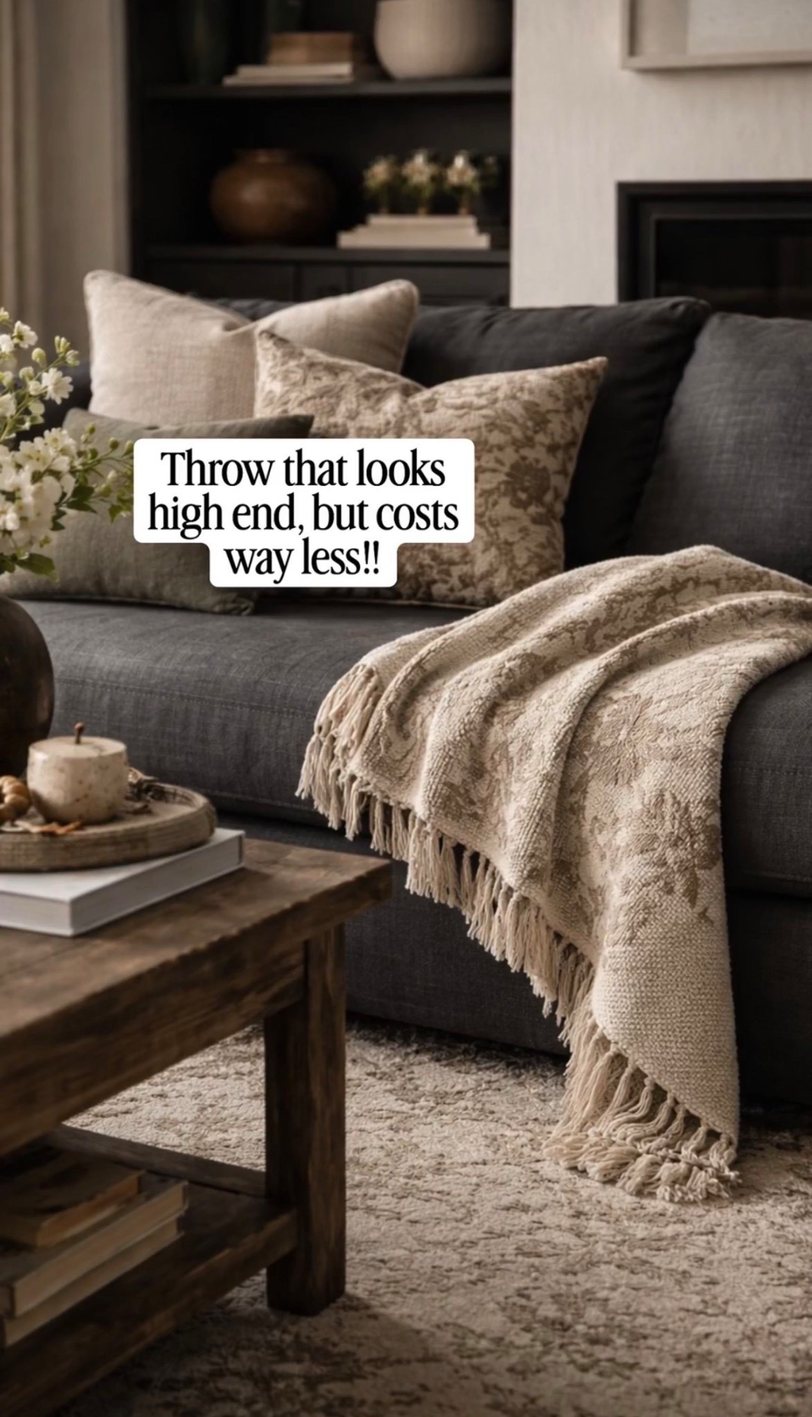 One throw = whole room upgrade!! Looks high end but costs way less! Only $40 PLUS the woven florals + fringe = perfection 🤌🏼

#LTKHome #LTKFindsUnder50 #LTKSeasonal

#LTKSeasonal #LTKHome
