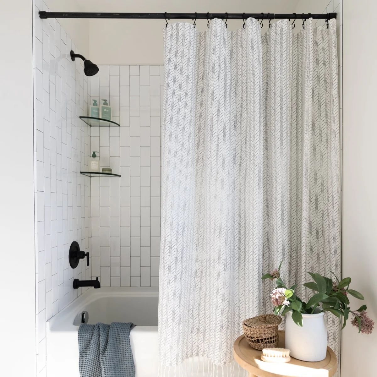 Idyl - Shower Curtain | Woven Nook