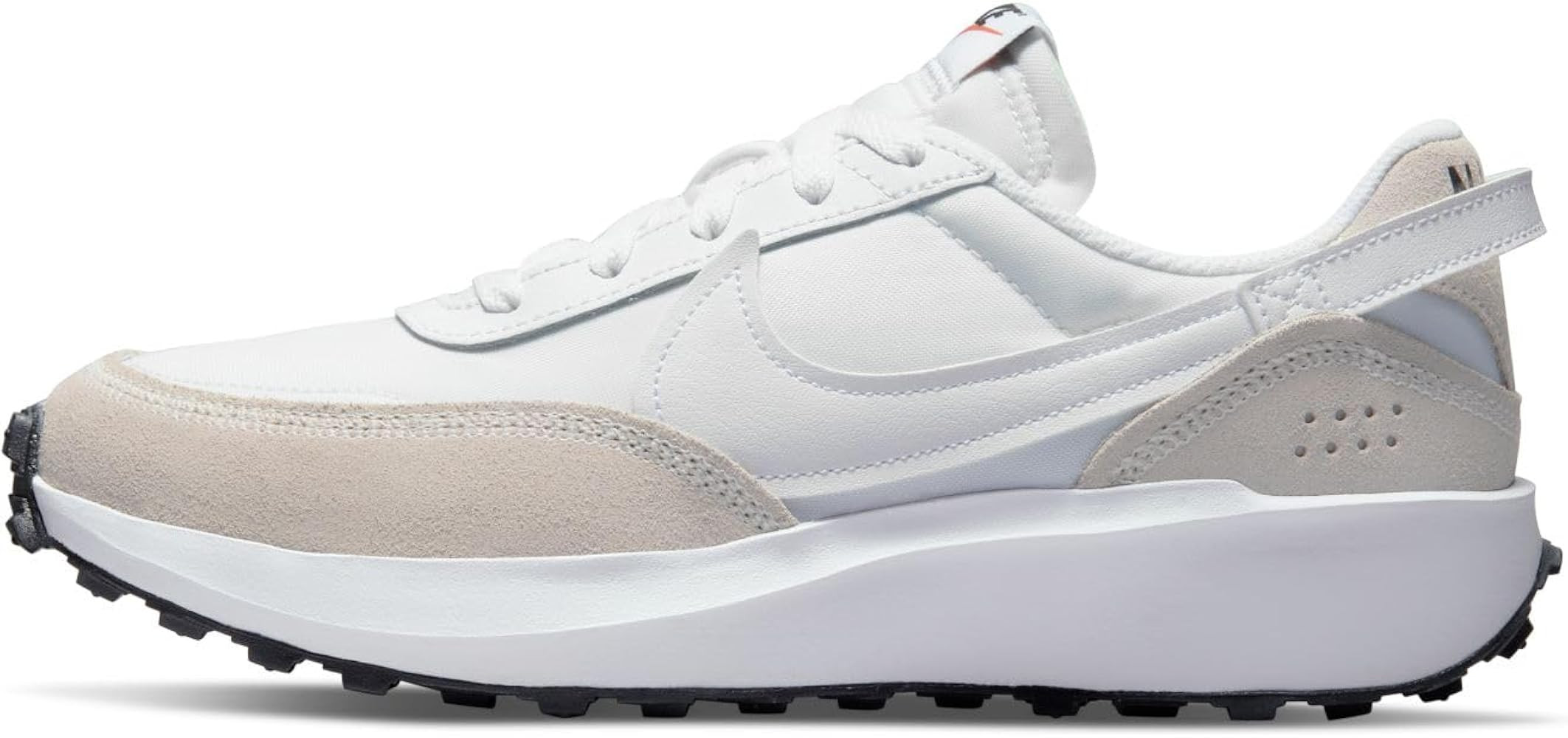 Nike Women's Waffle Debut Shoes Sneaker, White/White-Black-Orange, 7 | Amazon (US)