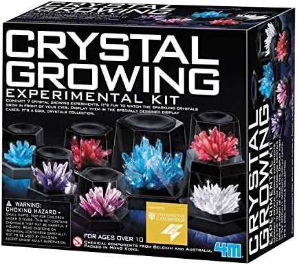 4M 5557 Crystal Growing Science Experimental Kit - Easy DIY Stem Toys Lab Experiment Specimens, A... | Amazon (US)