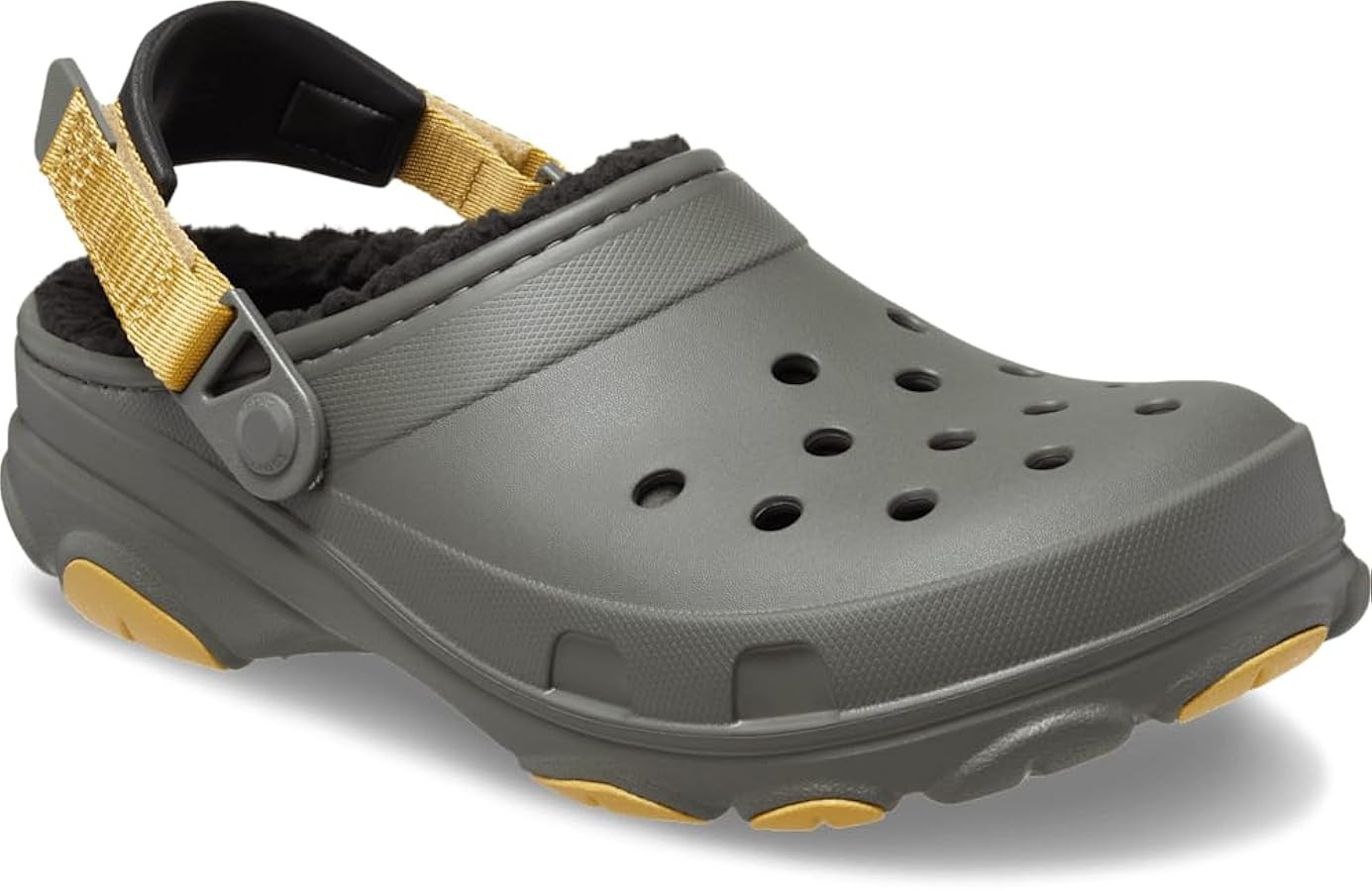 Crocs Unisex-Adult Classic All Terrain Lined Clogs with Adjustable Heel Strap | Amazon (US)