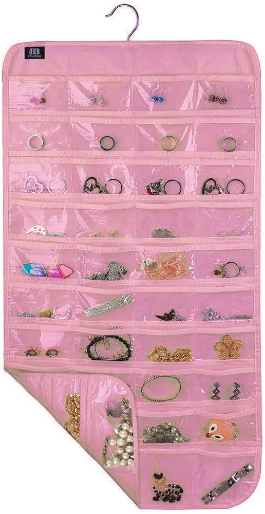 Hanging Jewelry Organizer,Accessories Organizer,80 Pocket Organizer for Holding Jewelries | Amazon (US)