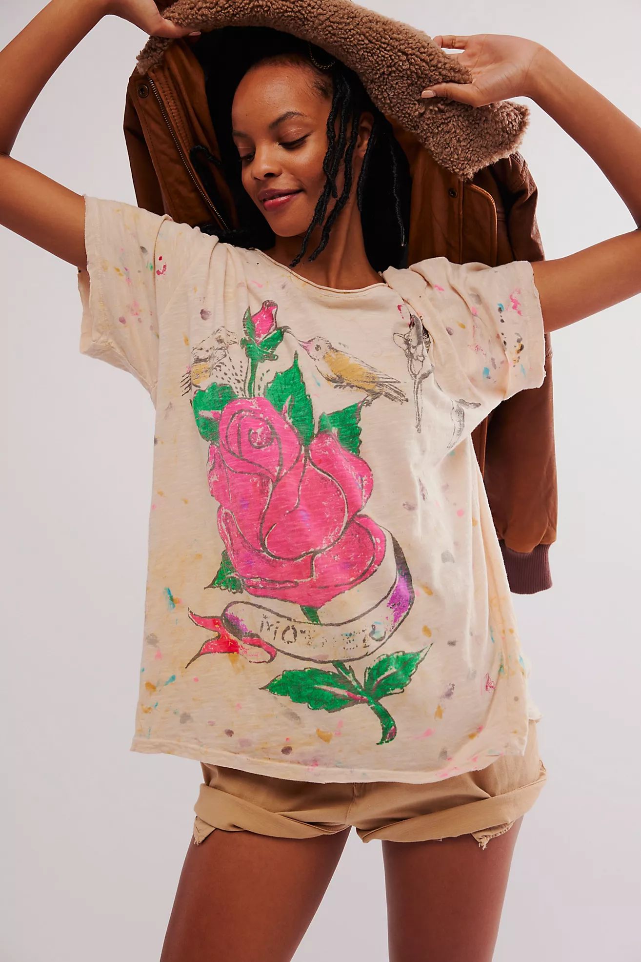Magnolia Pearl Rose One-Size Tee | Free People (Global - UK&FR Excluded)
