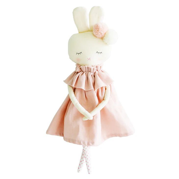 Isabelle Bunny, Pink Linen | SpearmintLOVE