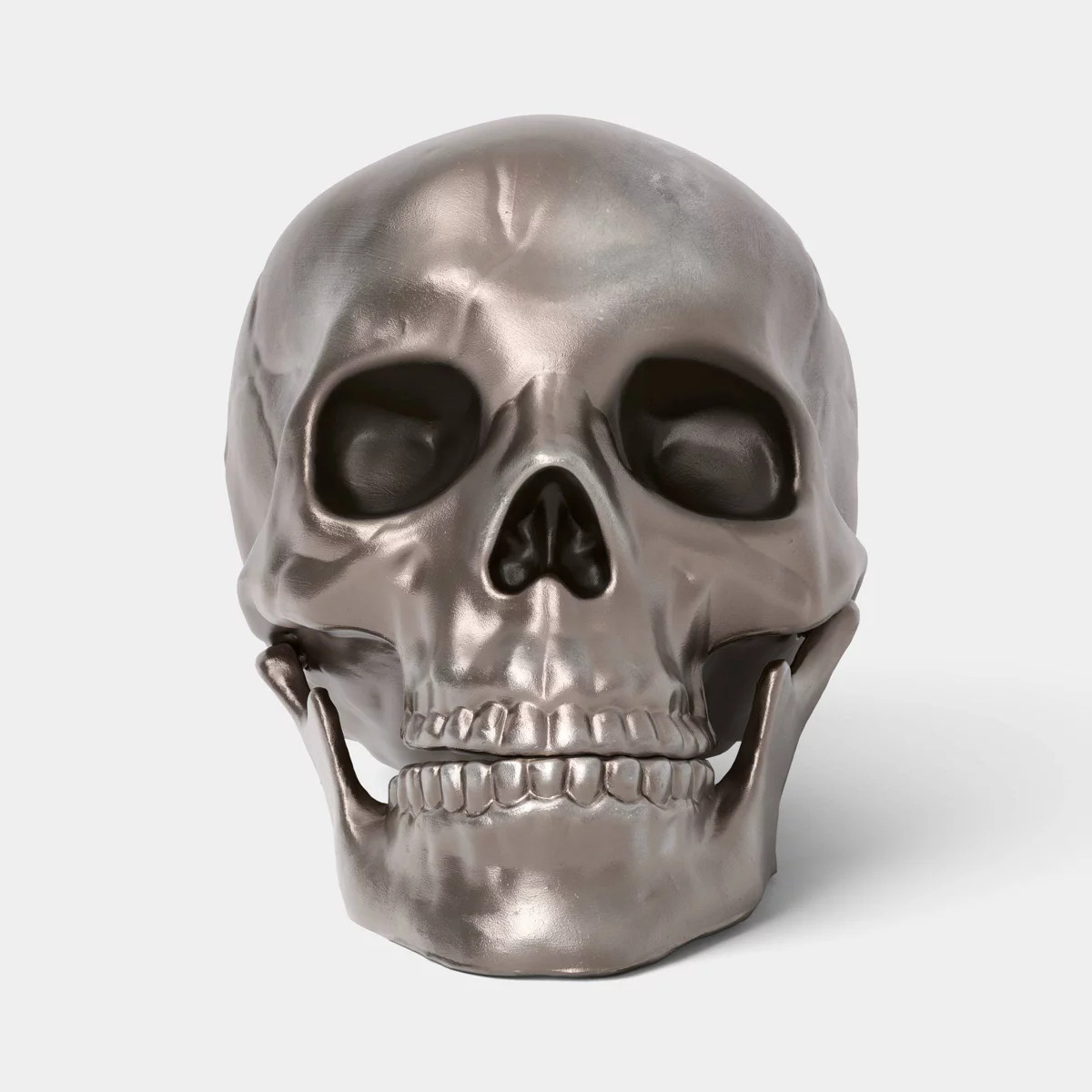 6" Medium Skull Halloween Decorative Prop Brass - Hyde and EEK! Boutique\u2122 | Target