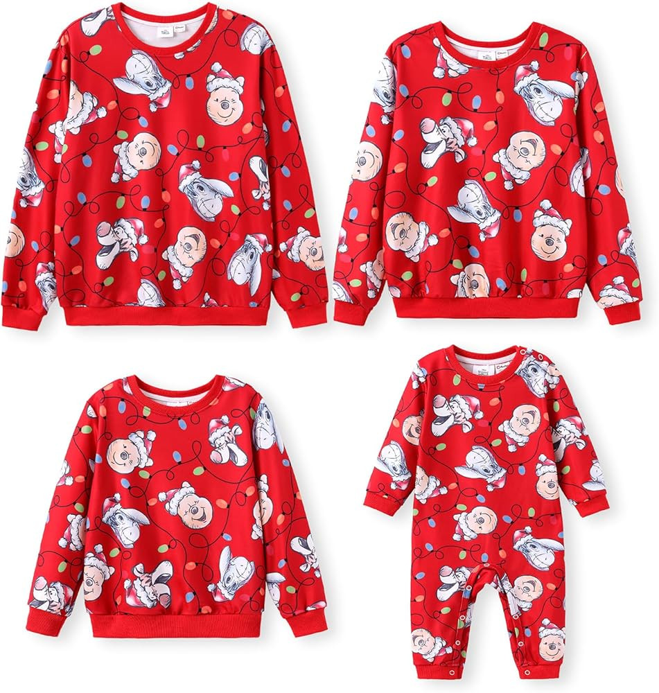 Disney Christmas Sweatshirt Funny Classic Print for Family | Amazon (US)
