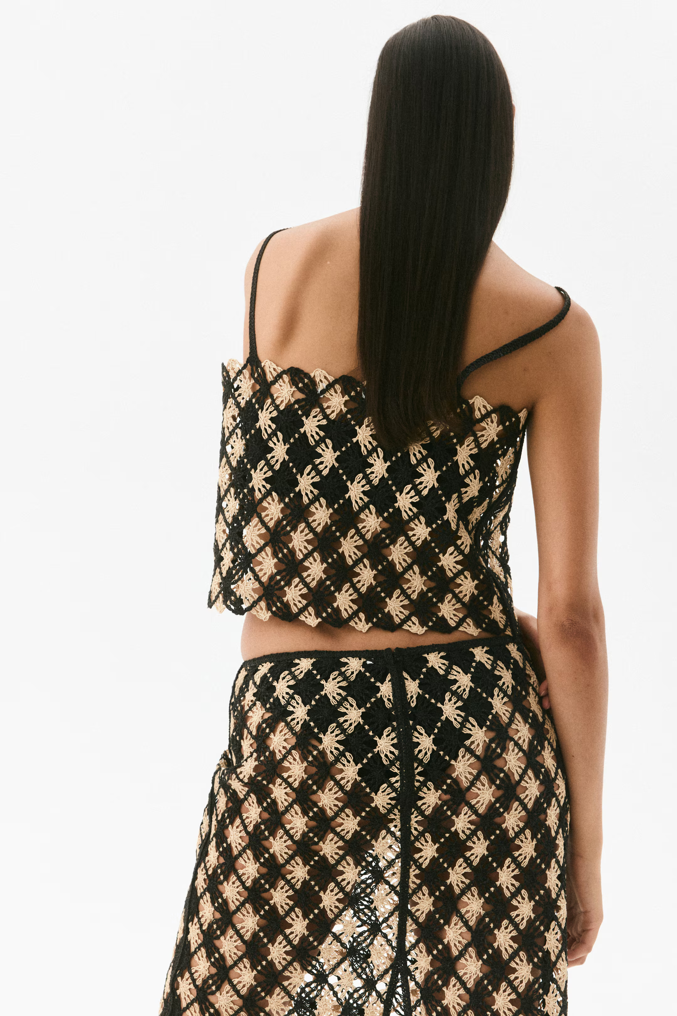 Straptop met gehaakte look | H&M (DE, AT, CH, NL, FI)