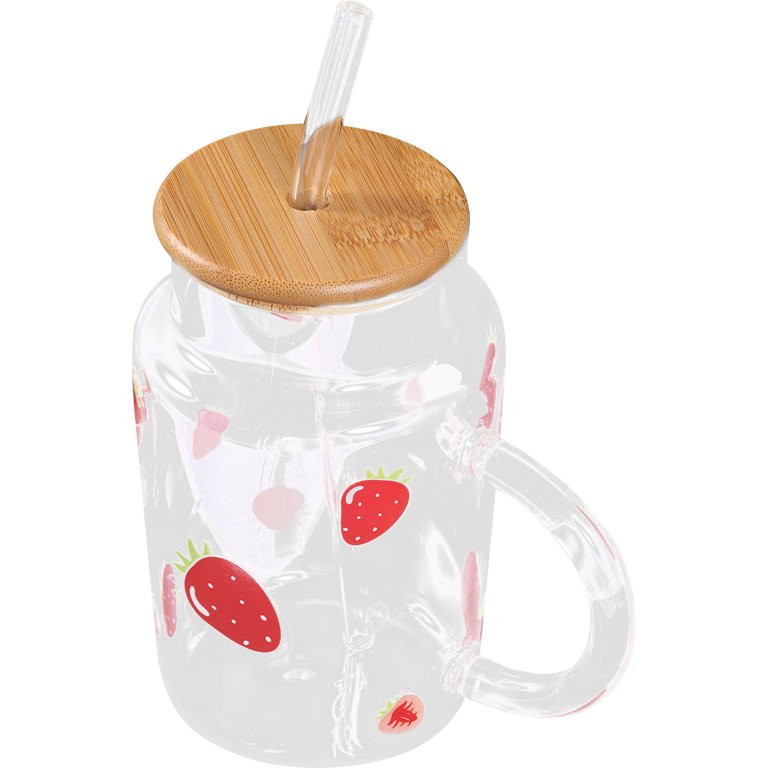 Glass Cups Coffe for to Go Drinking Straw Glasses Coffee Mugs High Borosilicate - Walmart.com | Walmart (US)