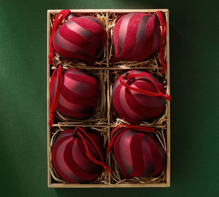 Mercury Ornament Box - Set of 4 | Pottery Barn (US)