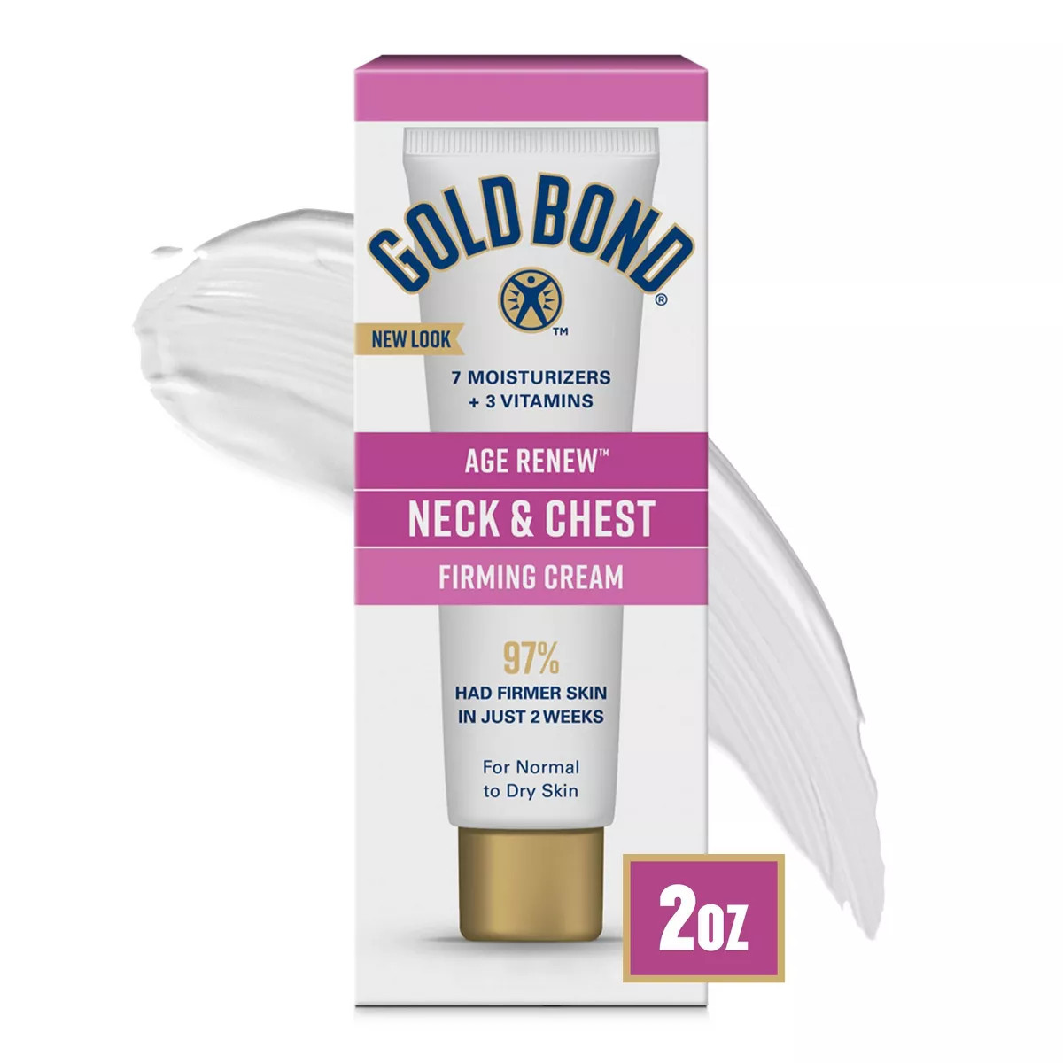 Unscented Gold Bond Ultimate Firming Neck and Chest Hand and Body Lotions - 2oz | Target